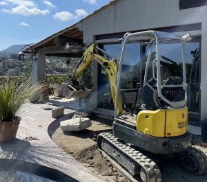 Aménagement extérieur à Cannes
